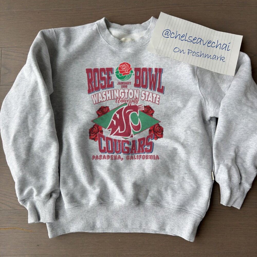 Vintage 90s Washington State University WSU Sweatshirt, Washington State Shirt